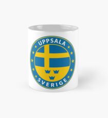 Uppsala, Uppsala Schweden, Uppsala-Aufkleber, Stadt von Schweden Tasse (Standard)