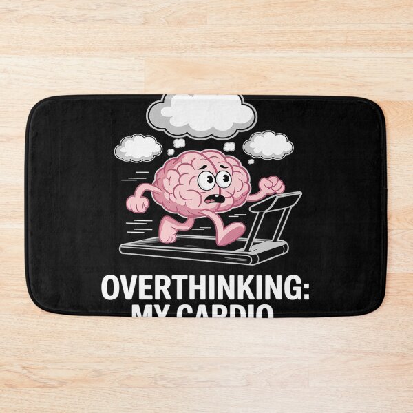 Item preview, Mental Health Humor Anxiety Inner Monologue Thought designed and sold by Nekusa.