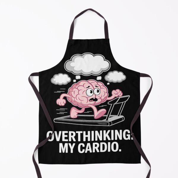 Item preview, Mental Health Humor Anxiety Inner Monologue Thought designed and sold by Nekusa.