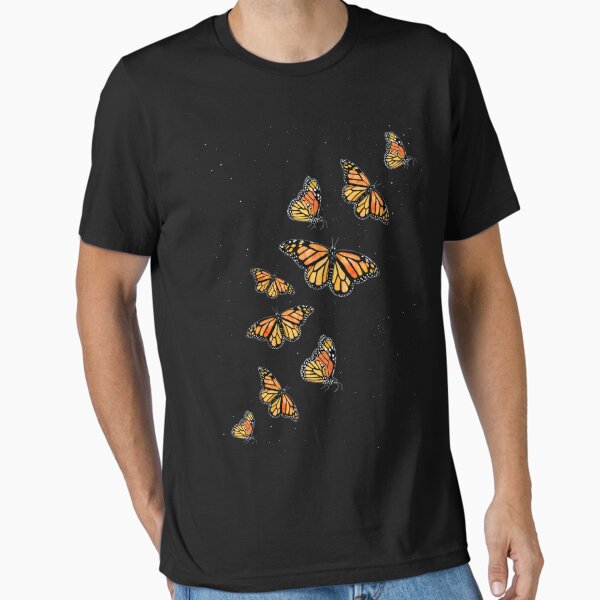 Item preview, Monarch butterflies summer night sky designed and sold by heartofanna.