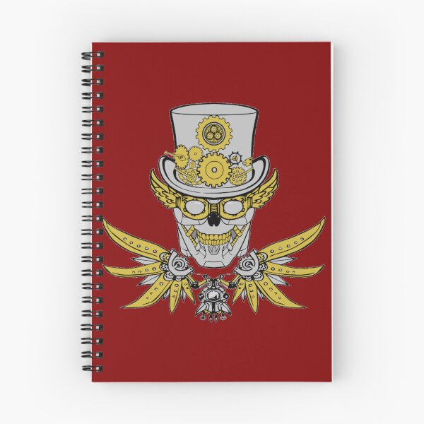 Item preview, Steampunk Jolly Roger (Maroon) designed and sold by MurpheusTech.