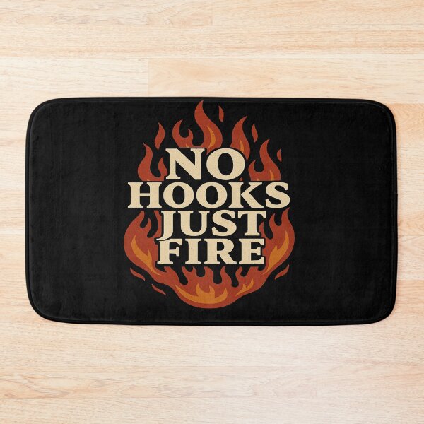 Item preview, No Hooks Just Fire – Rap Battle Streetwear Design designed and sold by Impressive Roy .