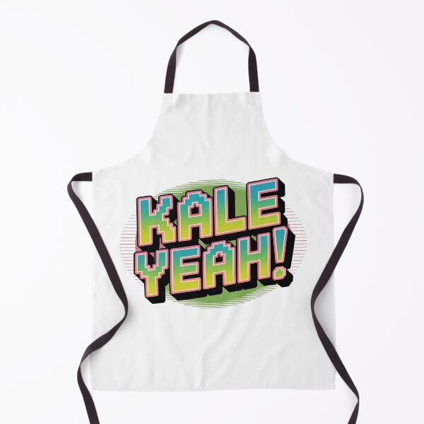 Item preview, Kale Yeah Funny Vegan Quote Retro Pixel Art Design designed and sold by Romeo Fashion.