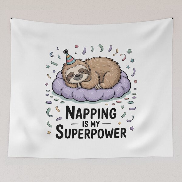 Item preview, Napping is My Superpower designed and sold by graphic-genie.
