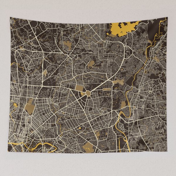 Item preview, Quezon City Map of the Philippines - Pastel designed and sold by deMAP.