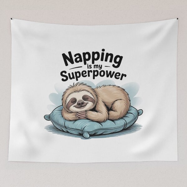 Item preview, Napping is My Superpower designed and sold by graphic-genie.
