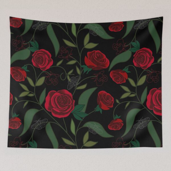 Item preview, Black roses designed and sold by MistyLakeArt.