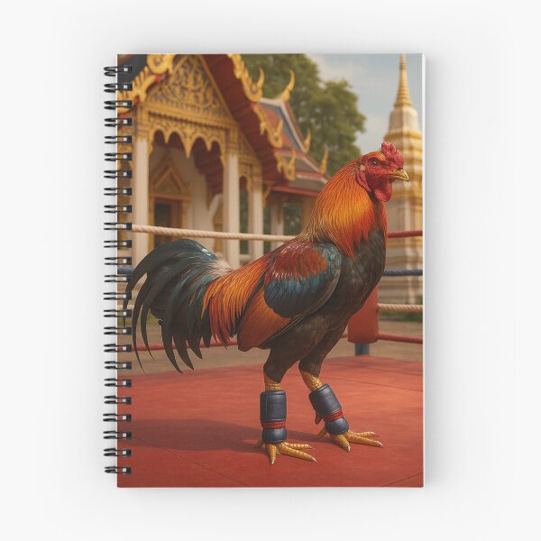 Item preview, "Muay Thai Rooster" designed and sold by SommanasShop.