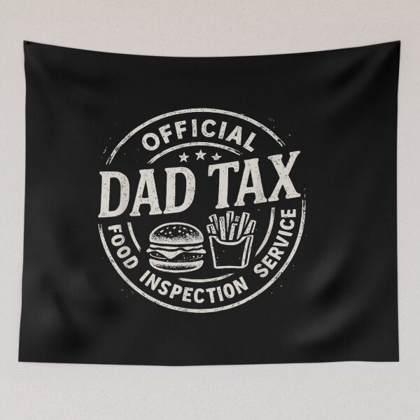 Item preview, Dad Tax, Funny Papa Daddy Fathers Day designed and sold by Phoemps.