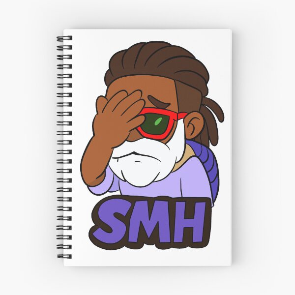 Item preview, YaBoyRoshi Mario Party Style "SMH" Sticker designed and sold by Fresh Oshi Pressed.