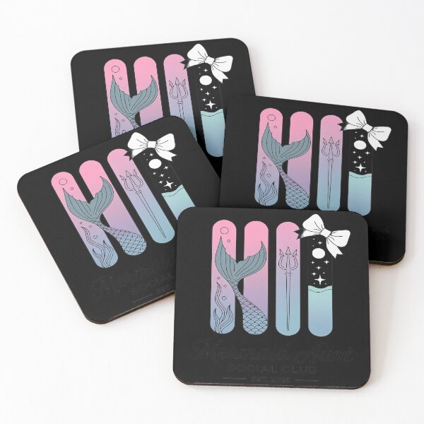 Item preview, Mermaid Aunt Vibes 2025 Sea Life Beach Humor panels designed and sold by Nekusa.