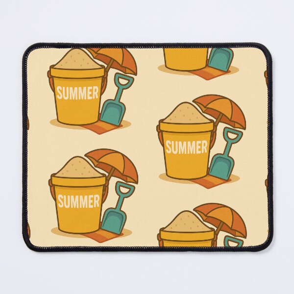 Item preview, Summer bucket and pail cartoon designed and sold by rintintinnnz.