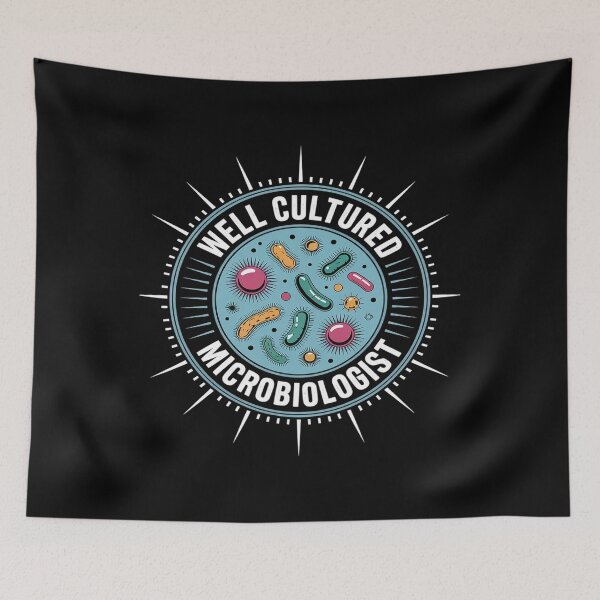 Item preview, Microbiology Microbiologist Gifts Bacteria Microbiology designed and sold by Nekusa.