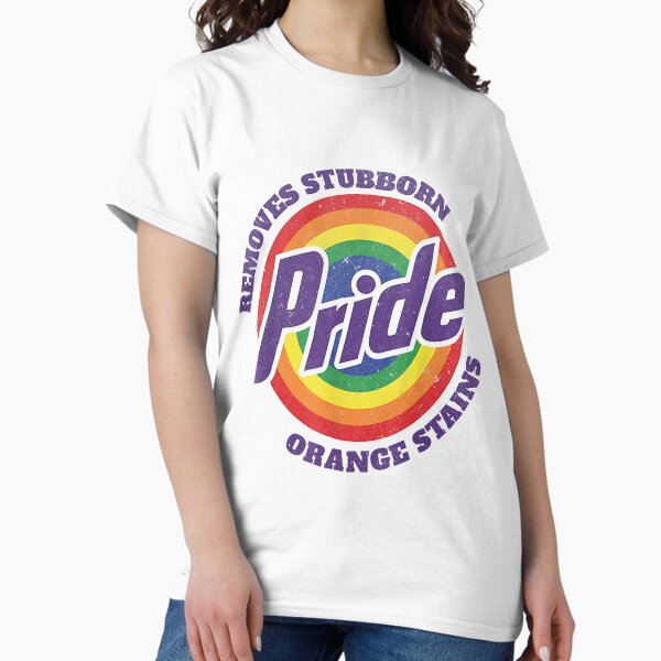 Item preview, Resist Trump Remove Stubborn Orange Stains Pride Month LGBTQ designed and sold by Jordan-Sweet.