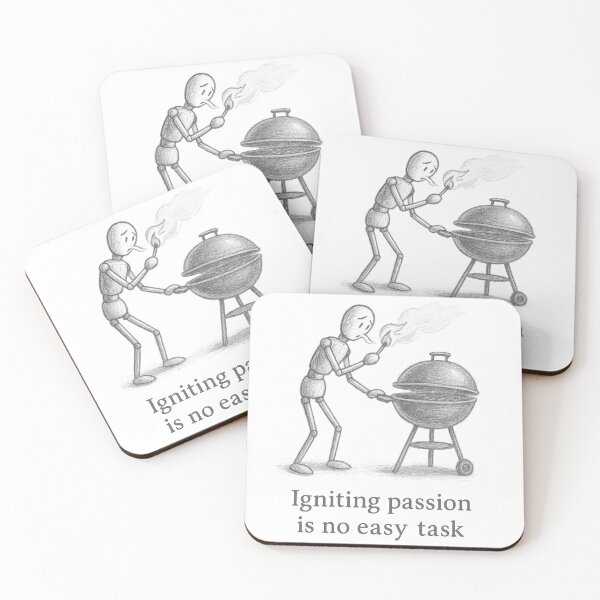 Item preview, Mr. Stickman – Igniting Passion Is No Easy Task designed and sold by Asbiell.