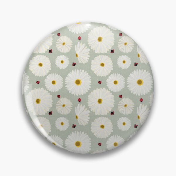 Item preview, Daisies and ladybugs. designed and sold by PrajaktaPathak.