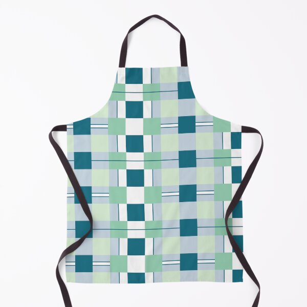 Item preview, Green Check Pattern designed and sold by Studio of Shapes and Spectrum.