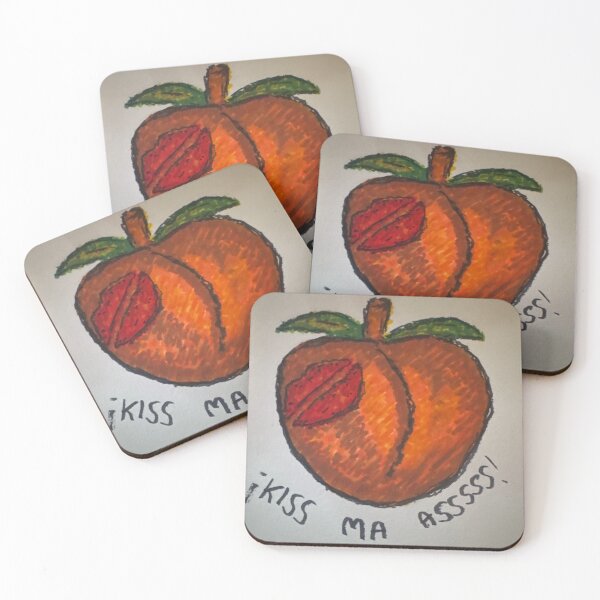 Item preview, Kiss my butt designed and sold by Granola Doctor.