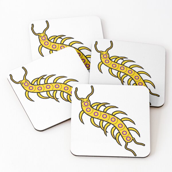Item preview, Intersex Pride Sticker Gay Centipede designed and sold by InaccurateDinosaur.