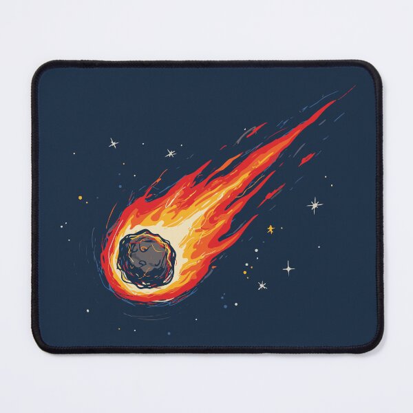 Item preview, Fiery Cosmic Meteor Impact Art designed and sold by KiwiRider.