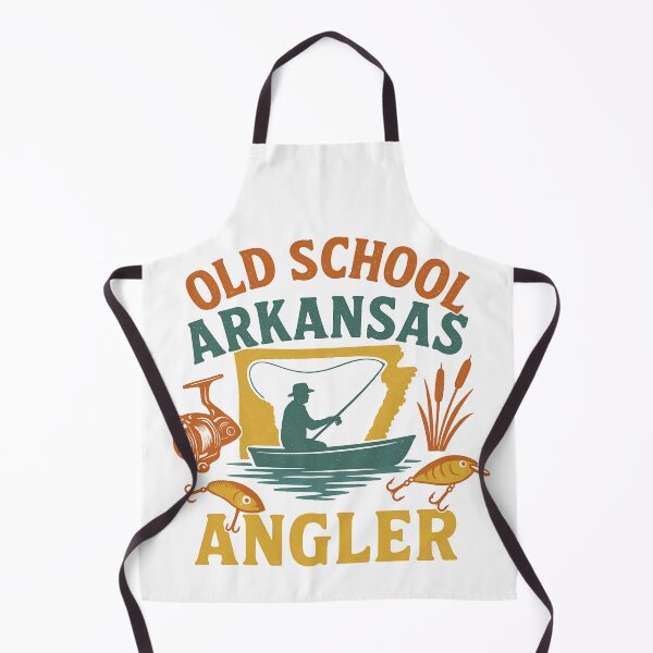 Item preview, Old School Arkansas Fishing Vibes designed and sold by Globalcitytees.