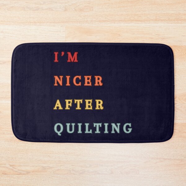 Item preview, I'm Nicer After Quilting Retro Style - Quilting lover designed and sold by Wiss2Arts.