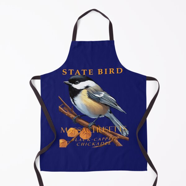 Item preview, Massachusetts Territory Bird The Black-Capped Chickadee v2 designed and sold by taiche.