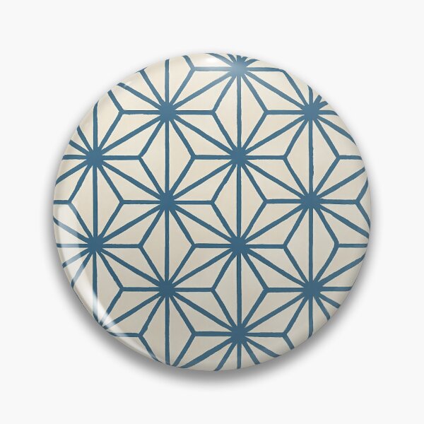 Item preview, Classic Asanoha – Indigo Hemp Leaf Pattern designed and sold by NipponPop.