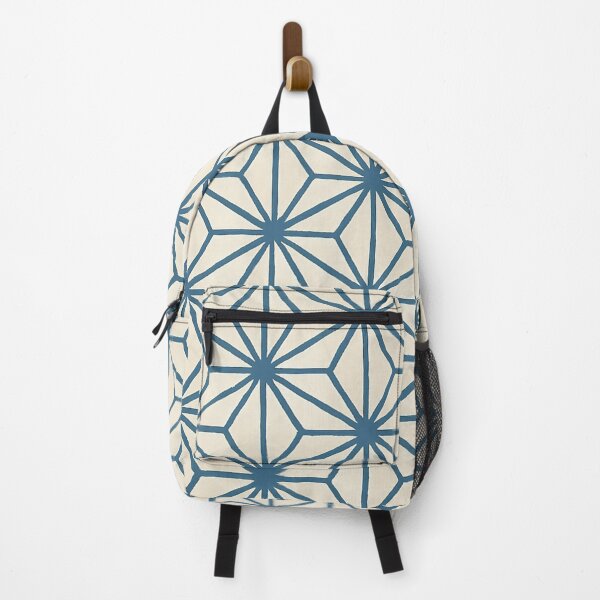 Item preview, Classic Asanoha – Indigo Hemp Leaf Pattern designed and sold by NipponPop.