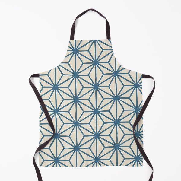 Item preview, Classic Asanoha – Indigo Hemp Leaf Pattern designed and sold by NipponPop.