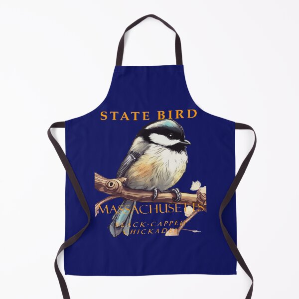 Item preview, Massachusetts Territory Bird The Black-Capped Chickadee v3 designed and sold by taiche.
