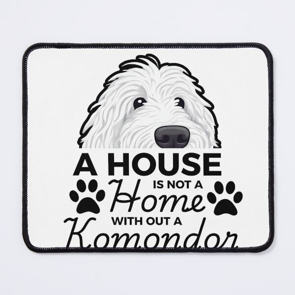 Item preview, Komondor Ears – A House Is Not a Home Without a Komondor designed and sold by GoodyPaws.