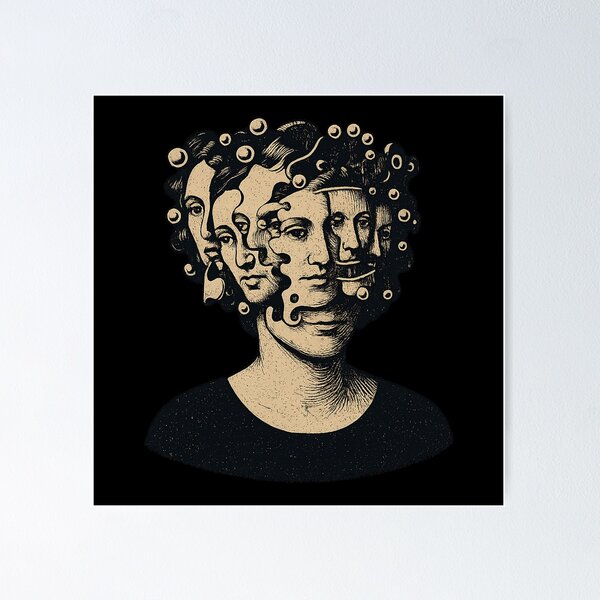 Item preview, The Surrealists Ball - Mona Mona Mona designed and sold by Electric Menagerie.