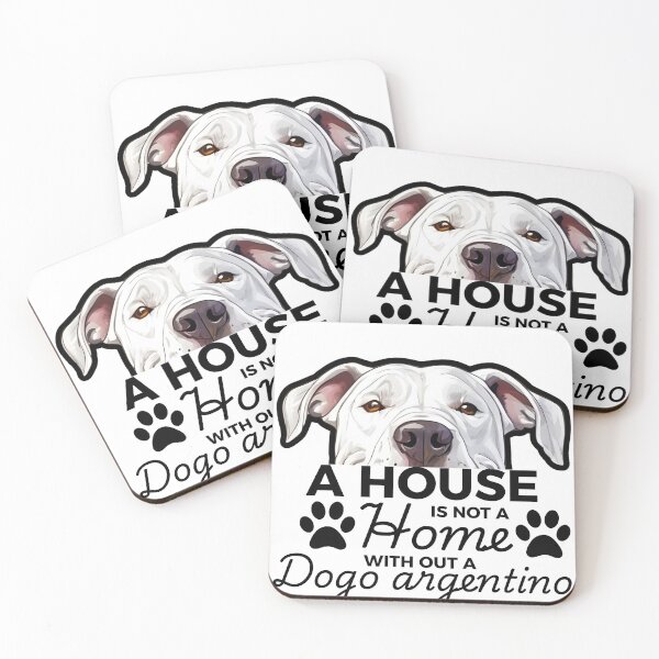 Item preview, Dogo Argentino Ears – A House Is Not a Home Without a Dogo Argentino designed and sold by GoodyPaws.