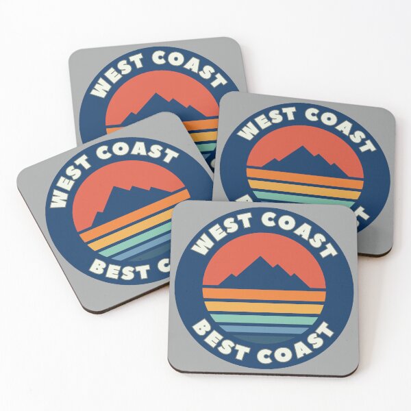 Item preview, West Coast Best Coast designed and sold by LeftOfArcGrafix.