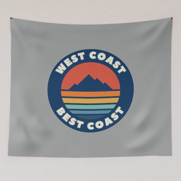 Item preview, West Coast Best Coast designed and sold by LeftOfArcGrafix.