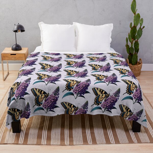 Item preview, Swallowtail Butterfly on Buddleia designed and sold by Catherine Harrison.