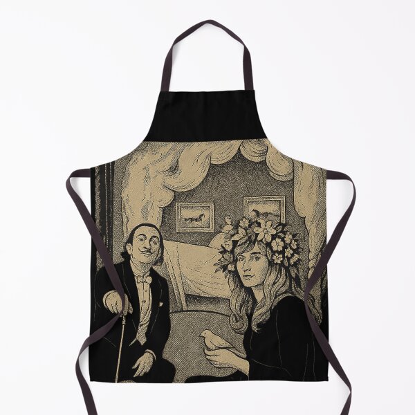 Item preview, The Surrealists Ball - Dali and the Flower Crown Lady designed and sold by Electric Menagerie.
