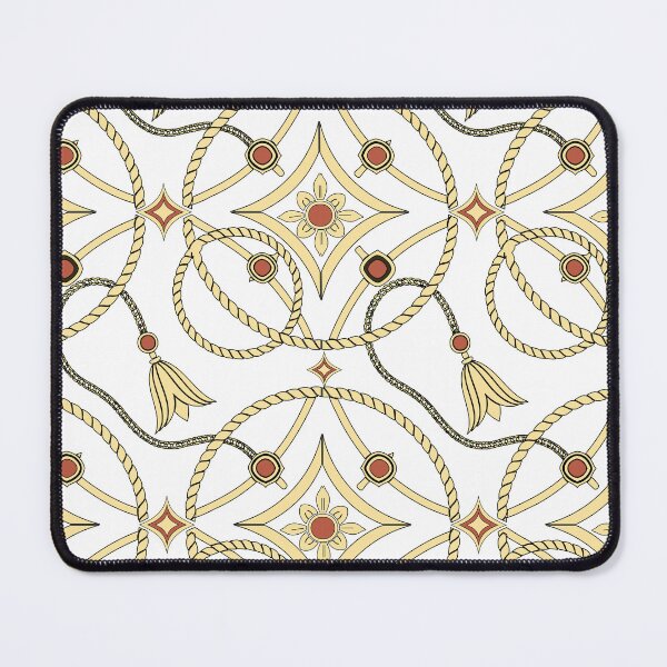 Item preview, Elegant Equestrian Seamless Pattern Bundle – Horse & Rope Baroque Style Design designed and sold by CreativebyTKK.