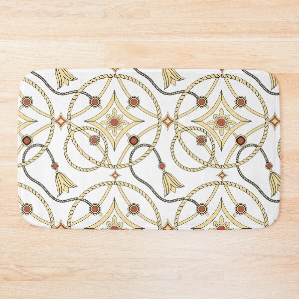 Item preview, Elegant Equestrian Seamless Pattern Bundle – Horse & Rope Baroque Style Design designed and sold by CreativebyTKK.