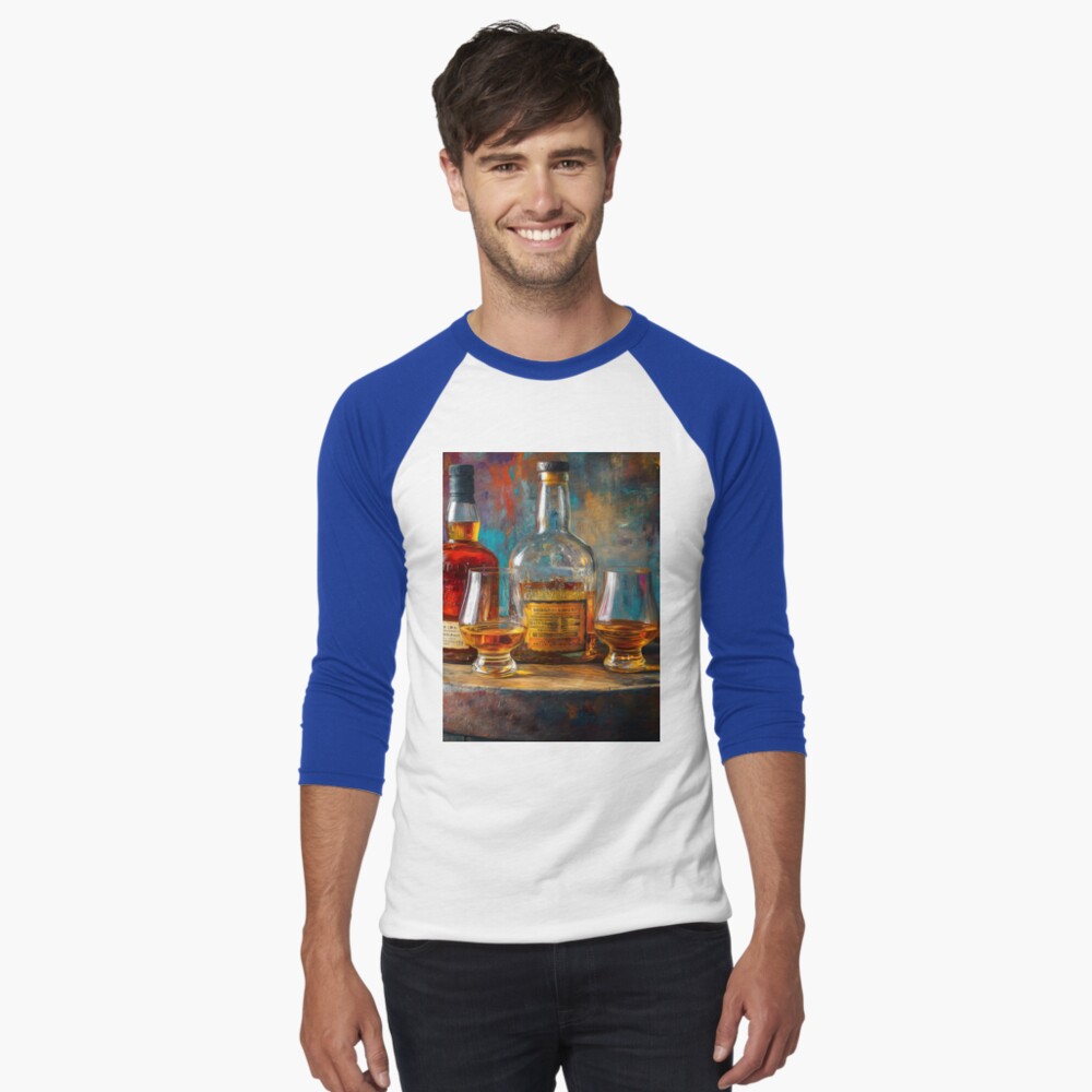 Item preview, Baseball ¾ Sleeve T-Shirt designed and sold by Olfacto-ART.