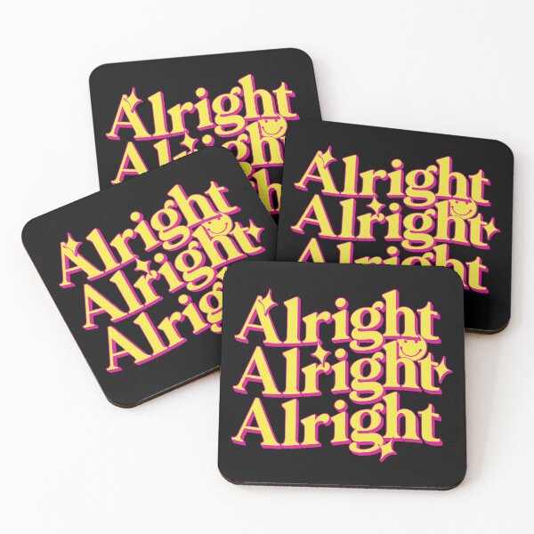 Item preview, Alright – Bold Triplet Quote designed and sold by Scaryzz.