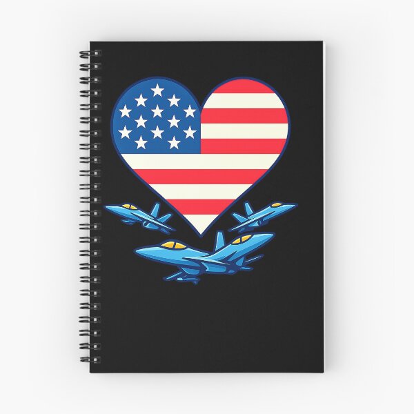 Item preview, Aviones de combate con bandera de corazón de EE. UU., patrióticos militares, 4 de julio designed and sold by cawtoon.