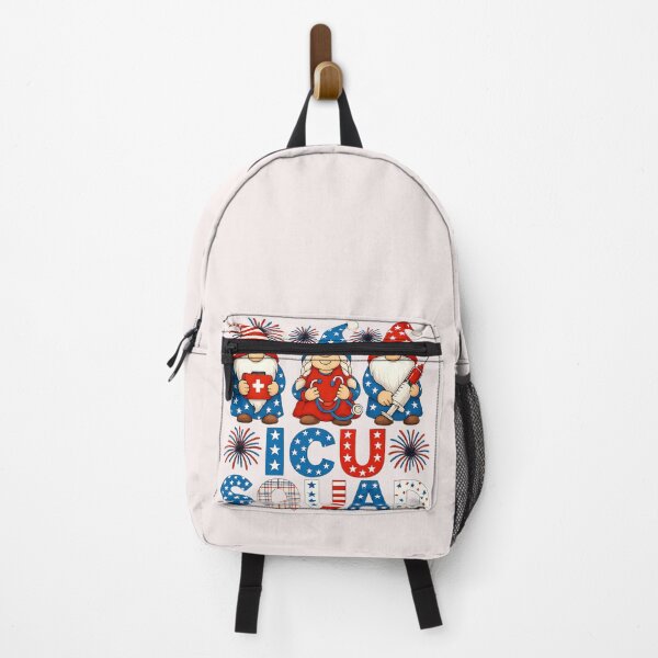 Item preview, USA Patriotic American Flag 4th of July ICU Nurse Squad designed and sold by cawtoon.