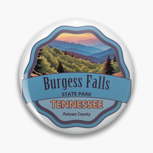 Item preview, Burgess Falls State Park, Putnam County, Tennessee designed and sold by Wanderful-roads.
