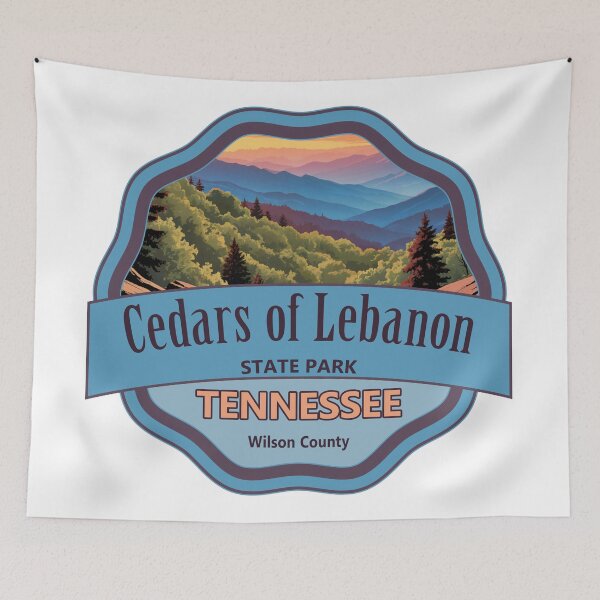 Item preview, Cedars of Lebanon State Park, Wilson County, Tennessee designed and sold by Wanderful-roads.