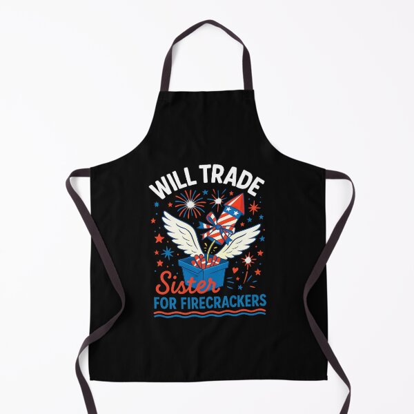 Item preview, Will Trade Sister For Firecrackers Funny 4th Of July Boys designed and sold by cawtoon.