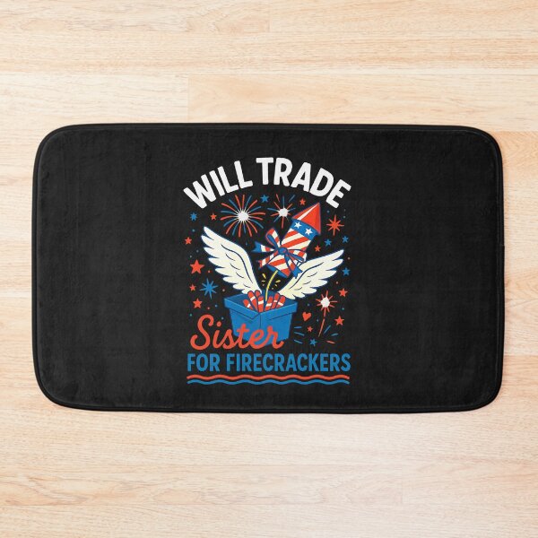 Item preview, Will Trade Sister For Firecrackers Funny 4th Of July Boys designed and sold by cawtoon.