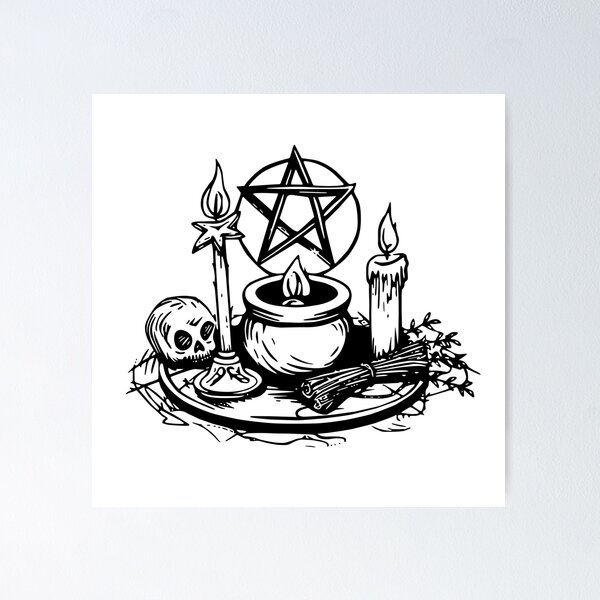 Item preview, Magic Altar designed and sold by witchlingart.