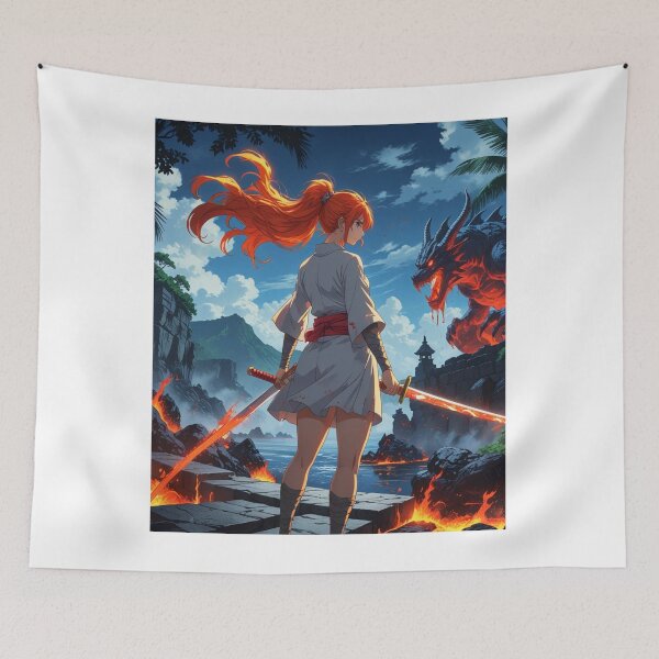 Item preview, Crimson Flame: Blade of the Volcano designed and sold by Aitor700.
